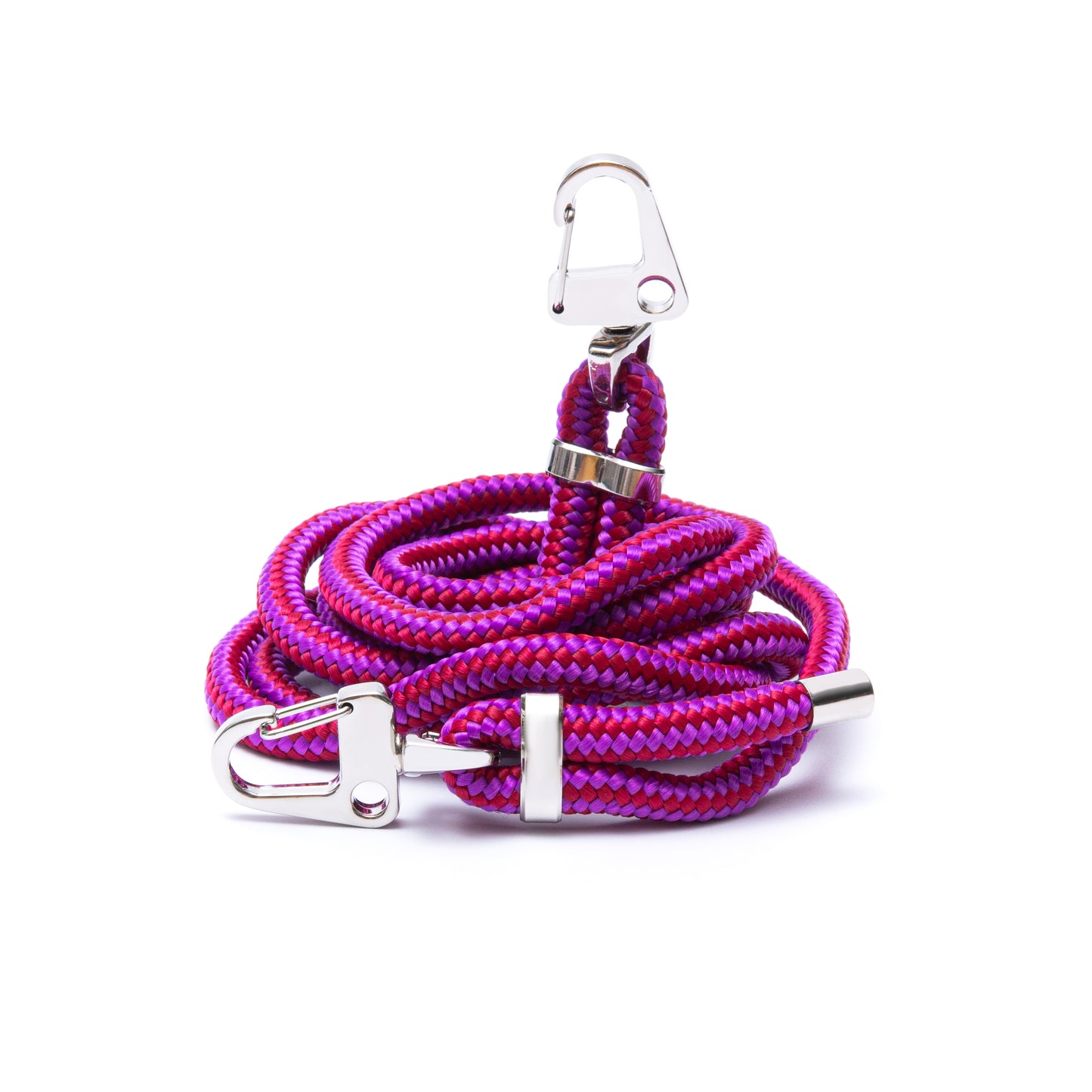 Braided carabiner ropes