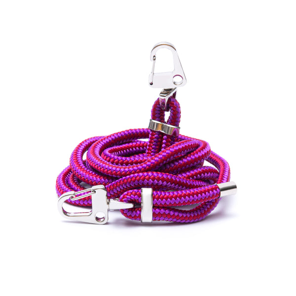 Violet-Red carabiner rope