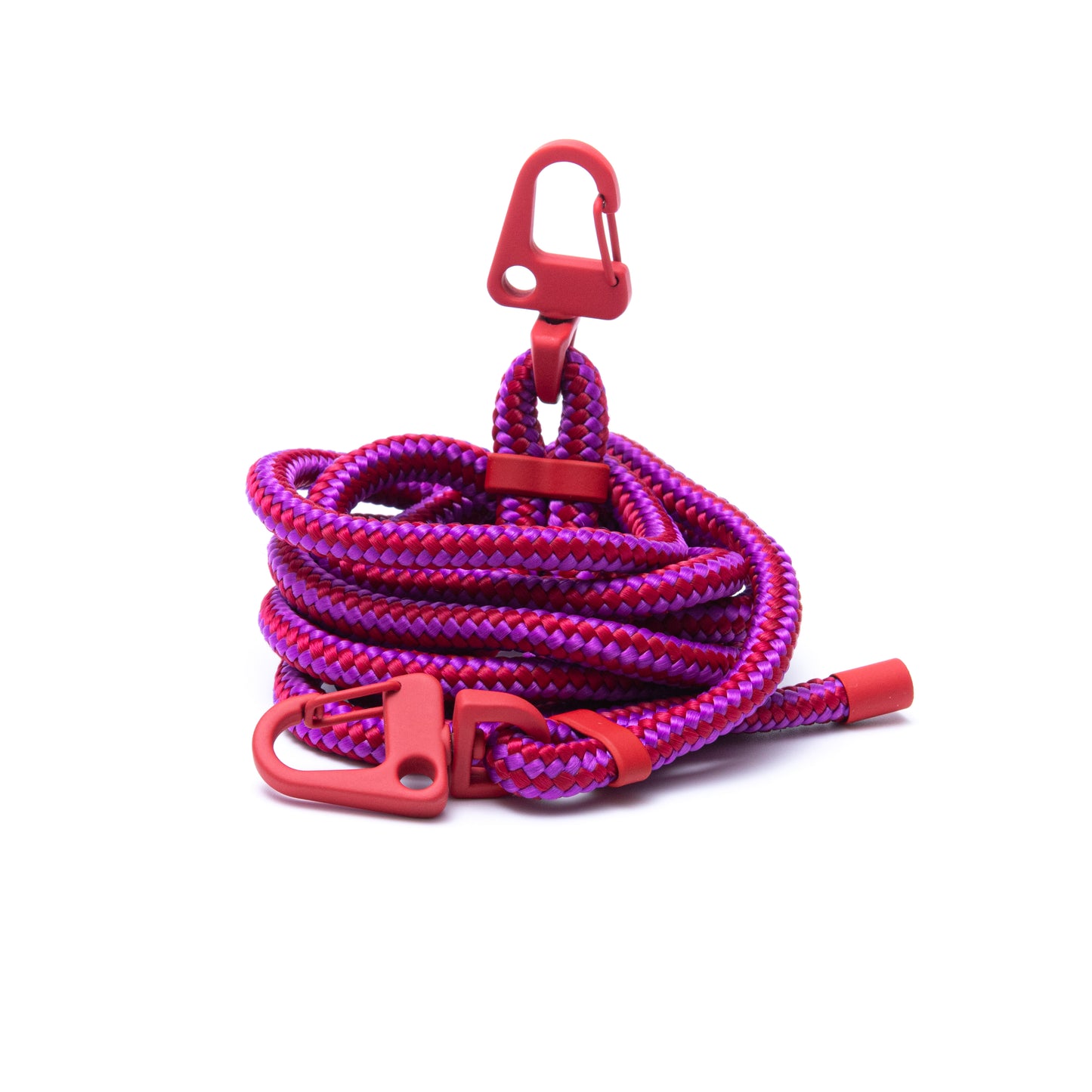 Braided carabiner ropes