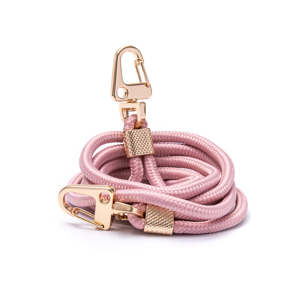 Pink carabiner rope
