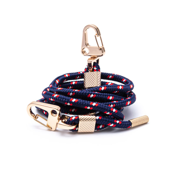 Blue-Red carabiner rope