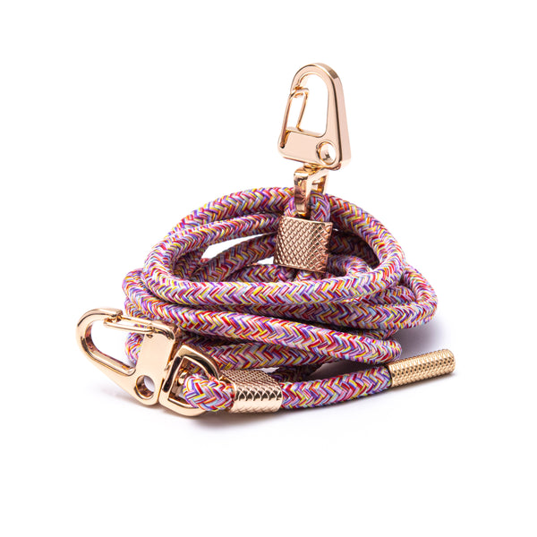 Colorful carabiner rope