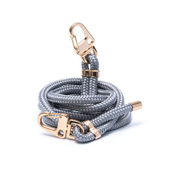 Grey carabiner rope/Golden