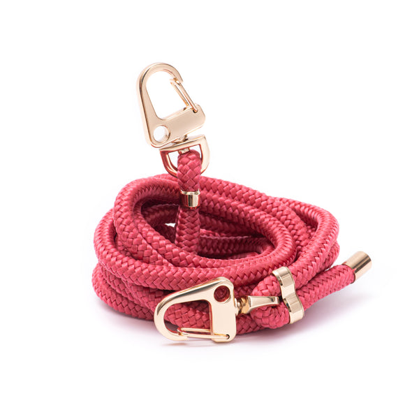 Raspberry carabiner rope