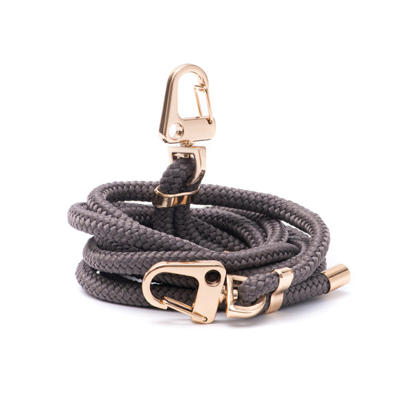 Graphite carabiner rope