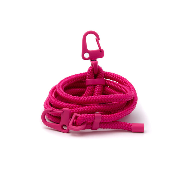 Hot Raspberry carabiner rope