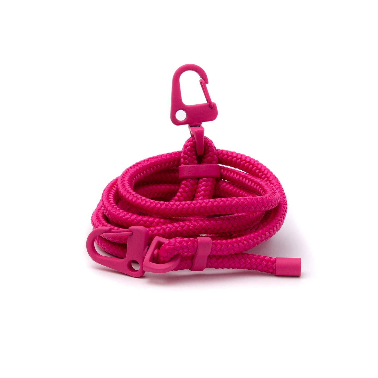 Braided carabiner ropes